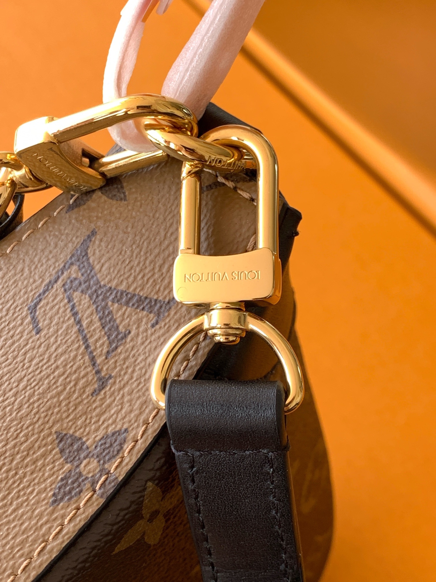 【特级MB芯片版原厂皮】TWINNY 手袋型号:M46659材料:A级全钢五金,进口原厂面料包装:全套原