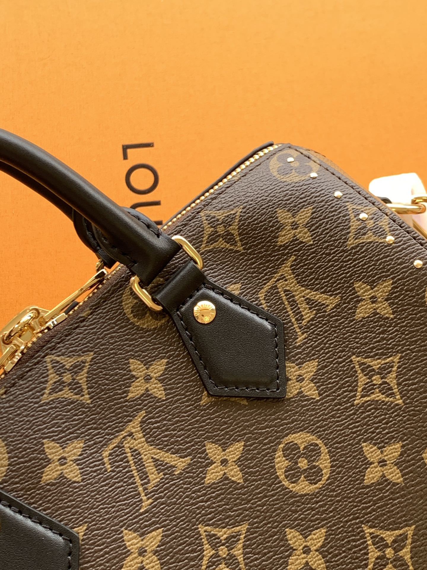 【特级MB原厂皮】【SPEEDY TRUNK 25手袋】型号:M26181老花163C芯片版材料:A级全