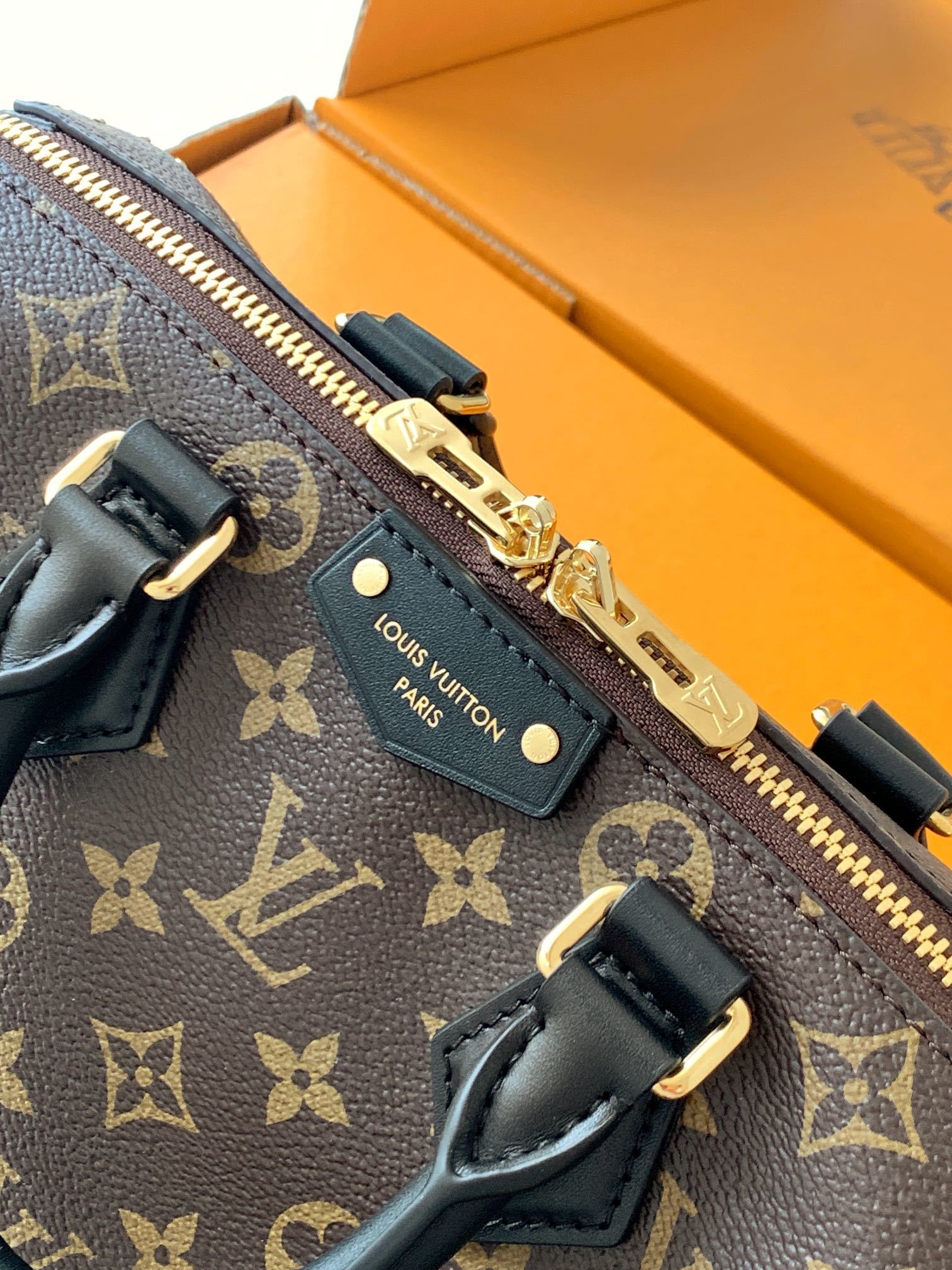 【特级MB原厂皮】【SPEEDY TRUNK 25手袋】型号:M26181老花163C芯片版材料:A级全