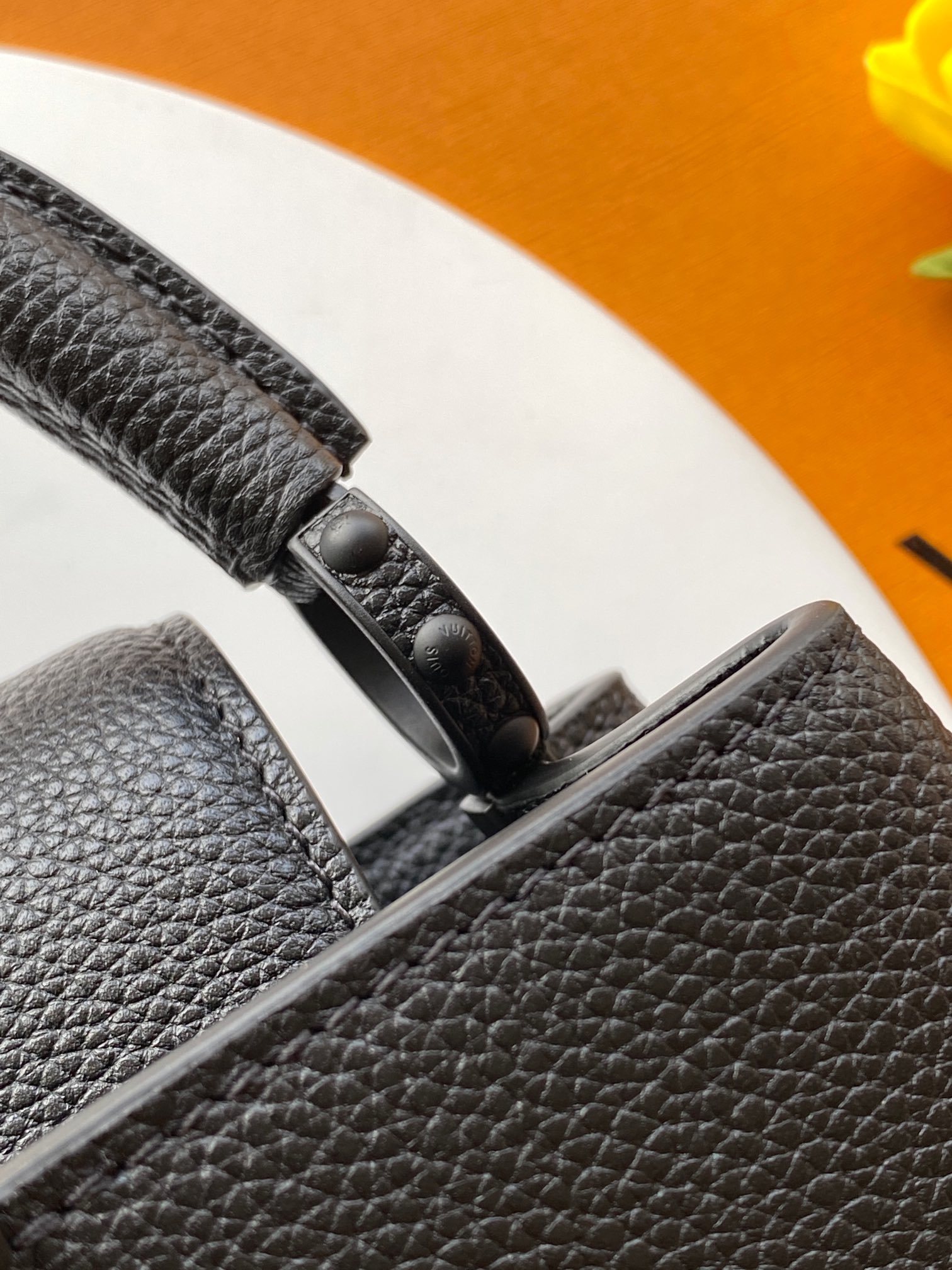 【特级MB动态芯片版原厂皮】本款CarryAll mini 手袋型号:M23955黑色动态芯片材料:A级