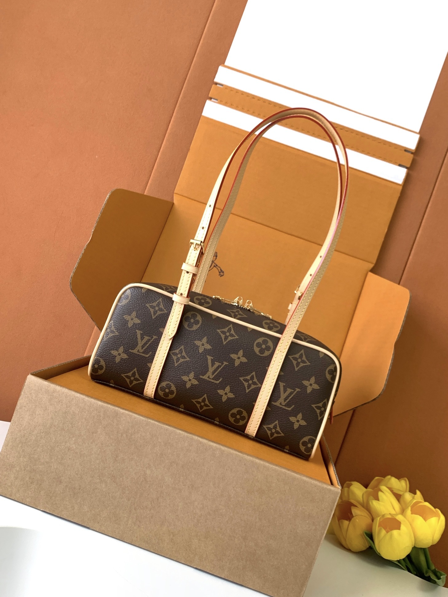 特级全钢 M47031 回溯1980年代Cite手袋的经典设计,成就此款HangOn手袋的浓郁复古格调。