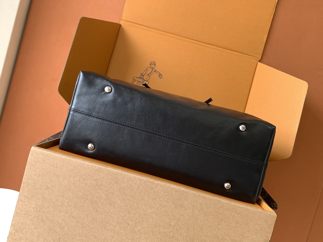 【特级变码芯片MB原厂皮】本款Canry All Travel Bag 型号：M15175动态芯片163