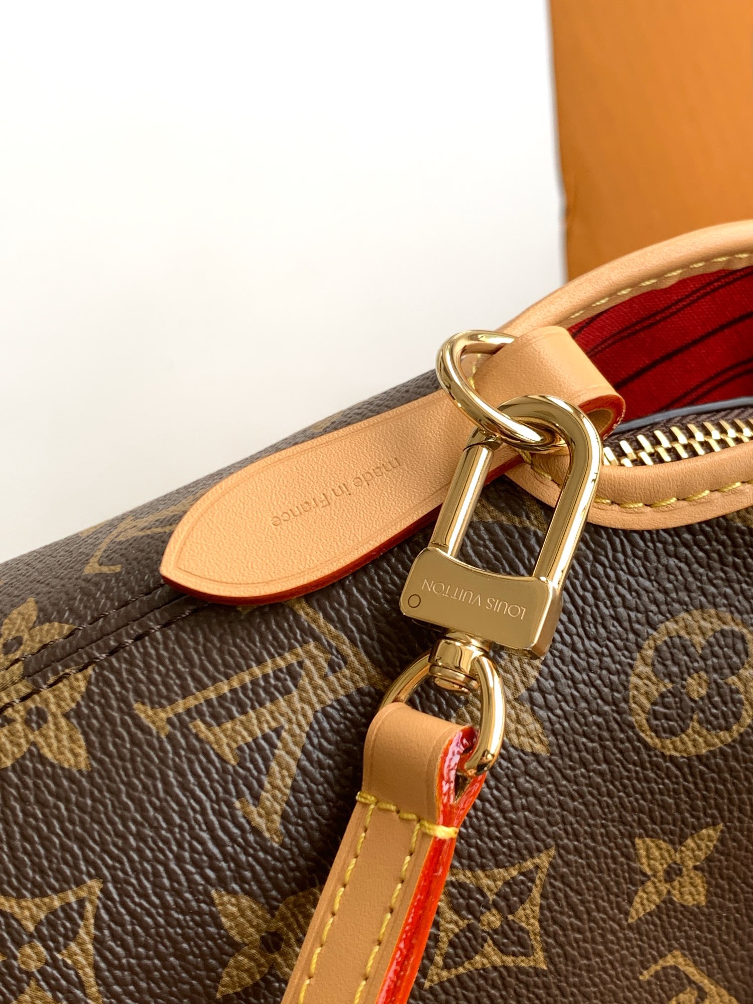 特级全钢五金 进口皮料 变码芯片M15208老花 子母包手提包 Ever More PM 手袋 这款Ev