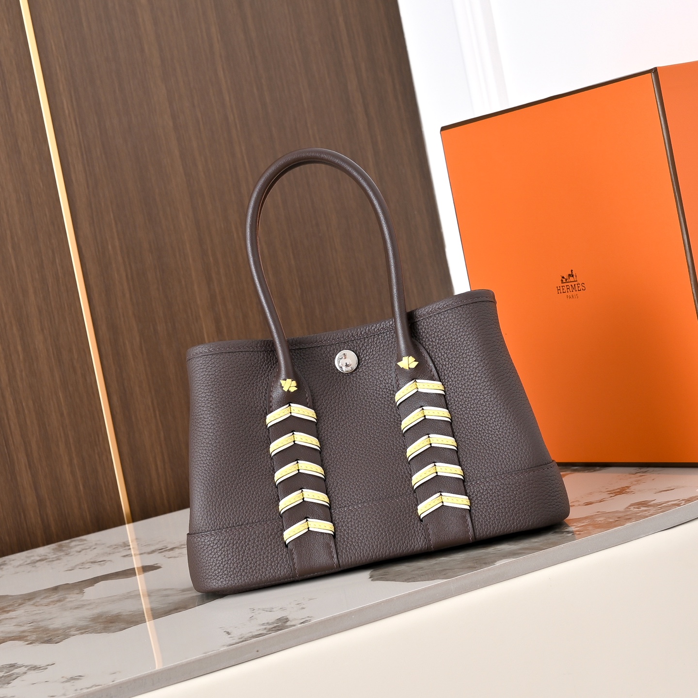 NO:851297,New in stock, mini garden bag 23 woven style, black, Togo leather imported from Germany, pure hand-stitched wax thread, Hermes, hermes, Hermes,19860909新款现货,迷你花园包23编织款,黑色,德国进口Togo皮,纯手工手缝蜡线,爱马仕,hermes,Hermes,,Bag