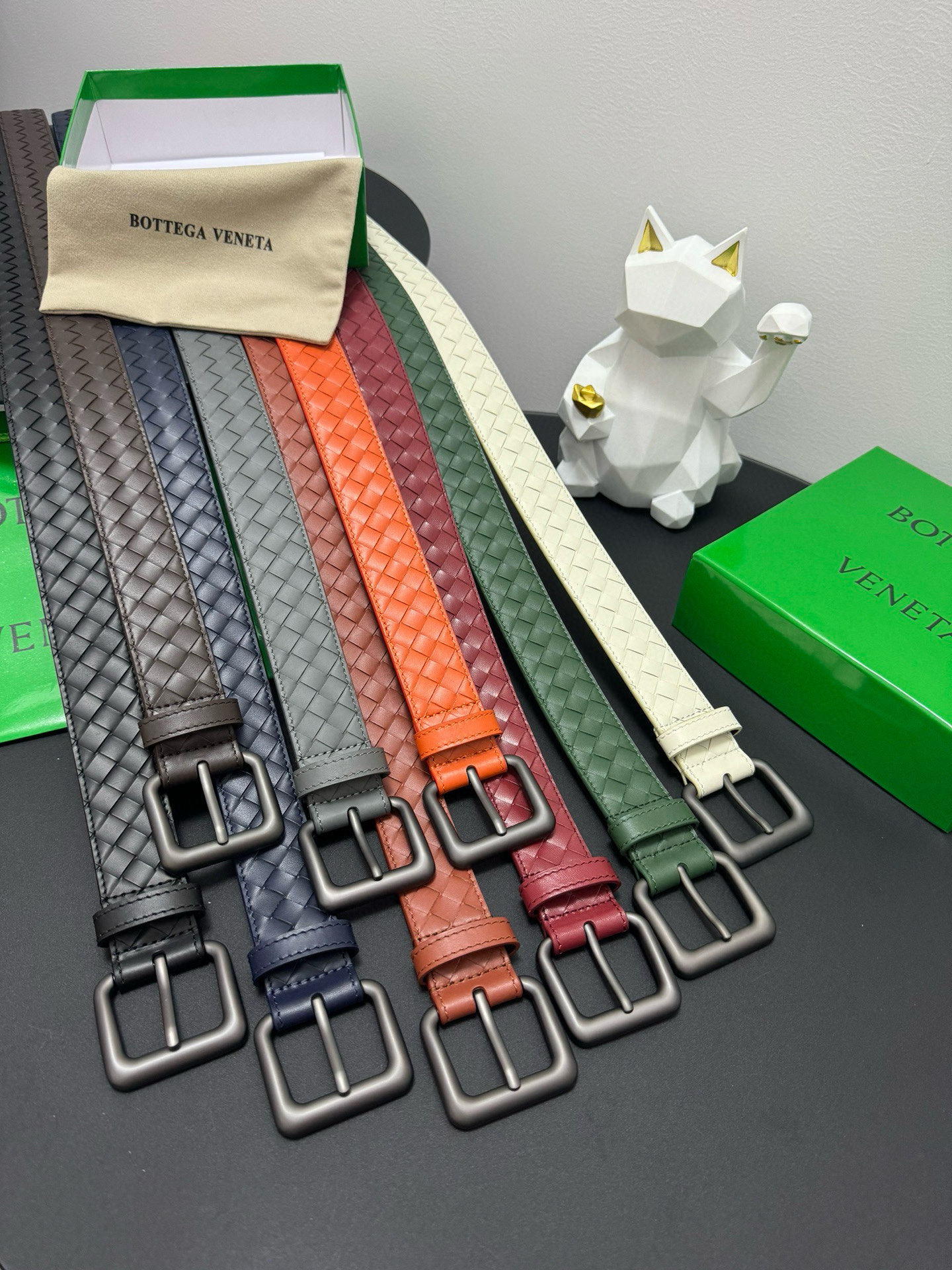 Bottega Veneta Woven Leather Belt | Handcrafted Italian Style | 3.5cm Width 1 i1754094660283 7086 0 8