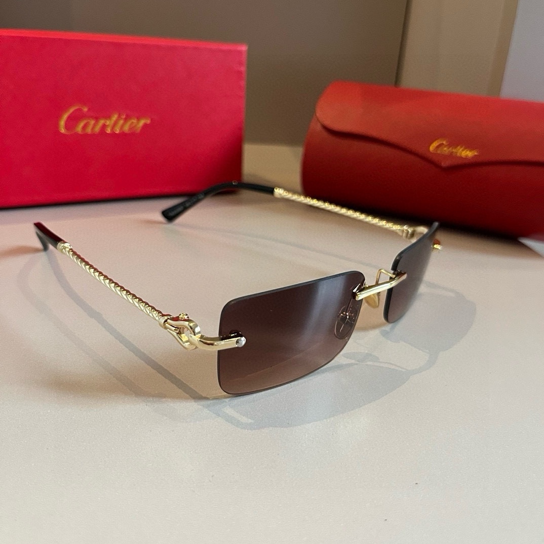 NO:269501,CARTIE* Cartier Privileged sunglasses metal material PC temples ten frameless ultra-light electroplating technology is exquisite and elegant! The new model has just arrived on the official website original version is super high quality, ultra-high-end luxury symbolic glasses sunglasses, glasses, cartier, cartier19860909CARTIE*卡地亚 珍贵太阳眼镜金属材质 PC镜腿十无框超轻电镀工艺精湛气质十足!新款刚刚到货官网原版超高品质,超高档奢华的象征眼镜墨镜太阳镜,眼镜,cartier,cartier,glasses
