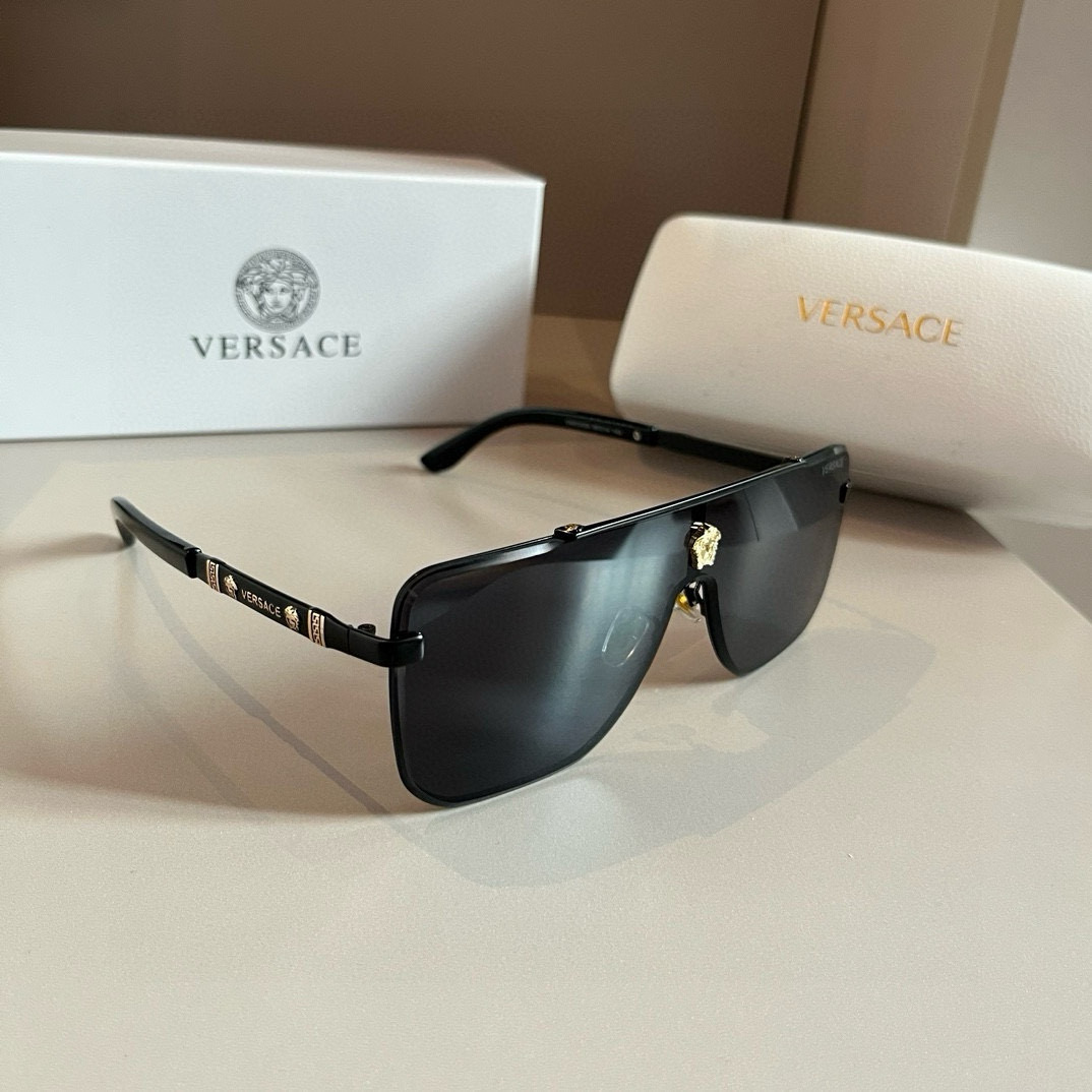 NO:242039,VERSACE Versace European and American style fashion sunglasses, men's polarized glasses, men's sunglasses, good partner glasses that modify face shape, sunglasses, sunglasses, versace19860909批 VERSACE范思哲欧美风时尚太阳镜,男士偏光镜,男款遮阳镜、修饰脸型的好搭档眼镜墨镜太阳镜,眼镜,versace,versace,glasses