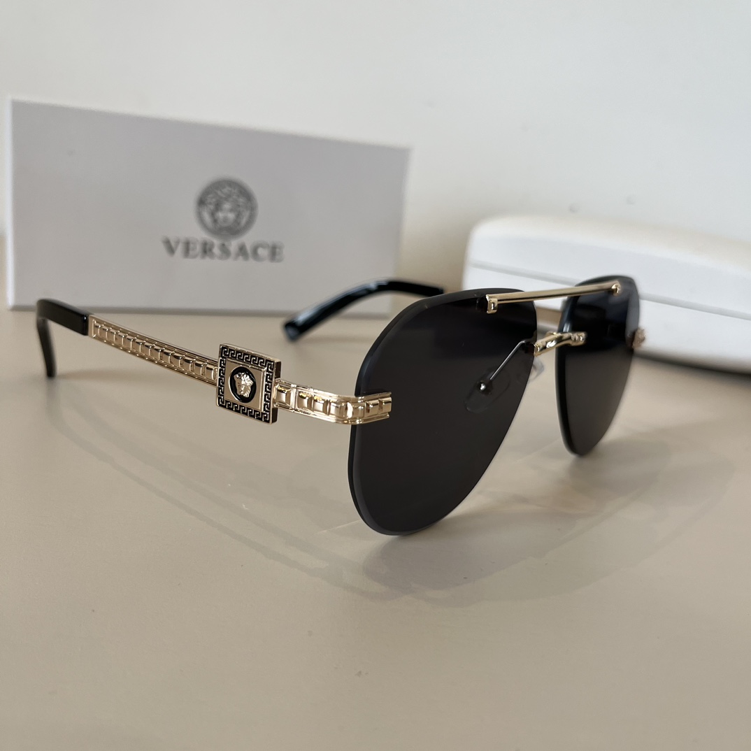 NO:253461,VERSACE Versace European and American style fashion sunglasses, men and women polarized glasses, men's sunglasses, good partner glasses that modify face shape, sunglasses, sunglasses, versace19860909VERSACE范思哲欧美风时尚太阳镜,男女偏光镜,男款遮阳镜、修饰脸型的好搭档眼镜墨镜太阳镜,眼镜,versace,versace,glasses