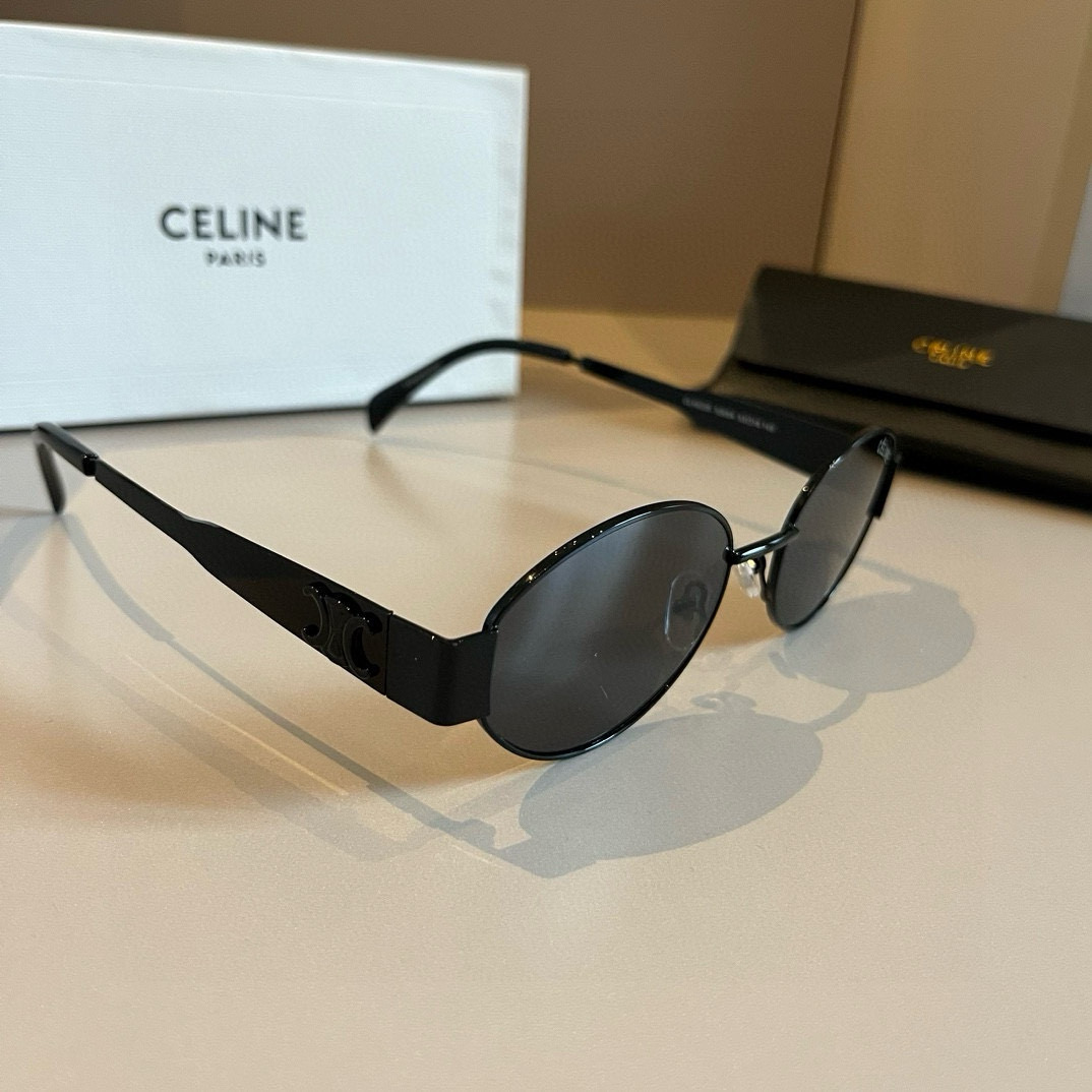 NO:254408,Lisa's same Celine retro small round frame sunglasses, Serene's 