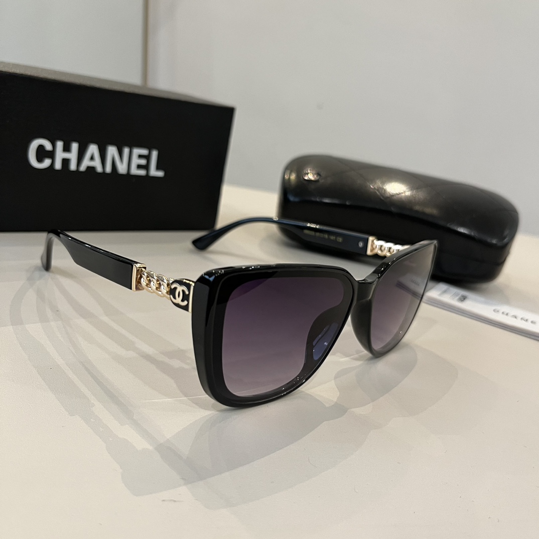 Chanel Черные Солнечные Очки