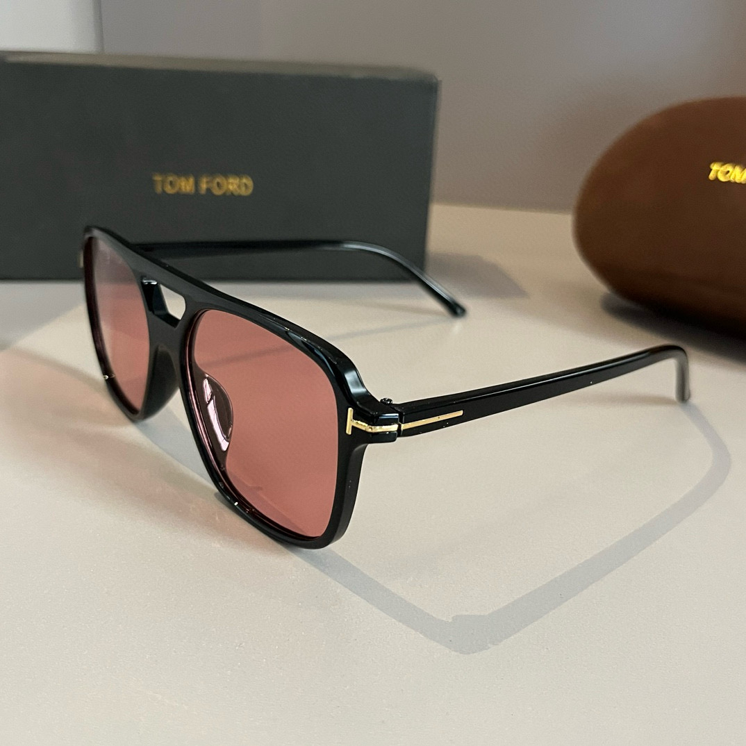Том Форд черные солнцезащитные очки для мужчин и женщин Tom Ford