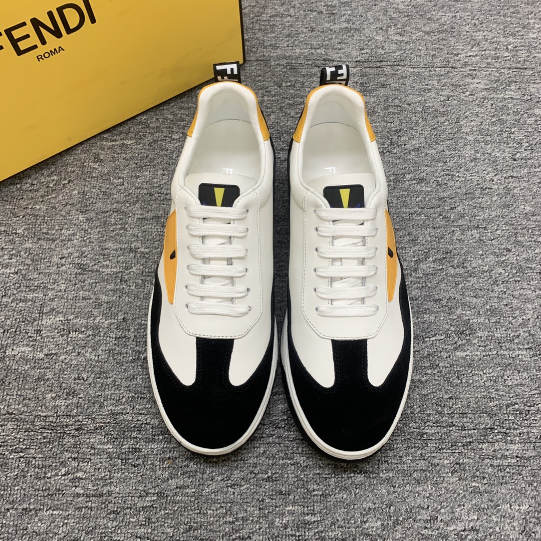 Fendi Style Leather Men's Shoes Lookbook Reference image 1
