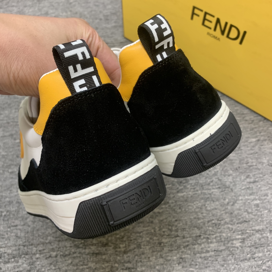 Fendi Style Leather Men's Shoes style reference detail image 9 from source 781735