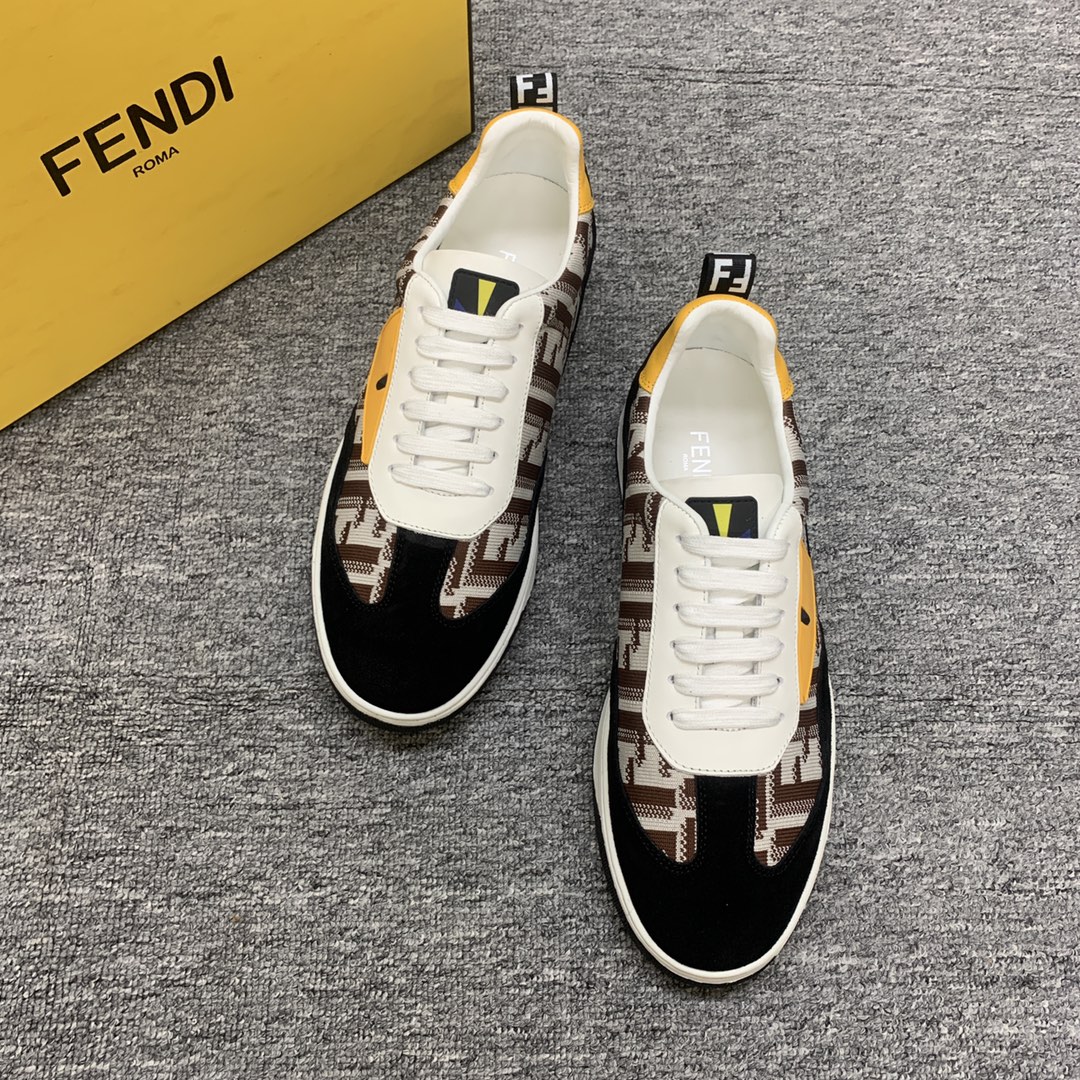 Fendi Style Leather Men's Shoes Lookbook Reference image 2