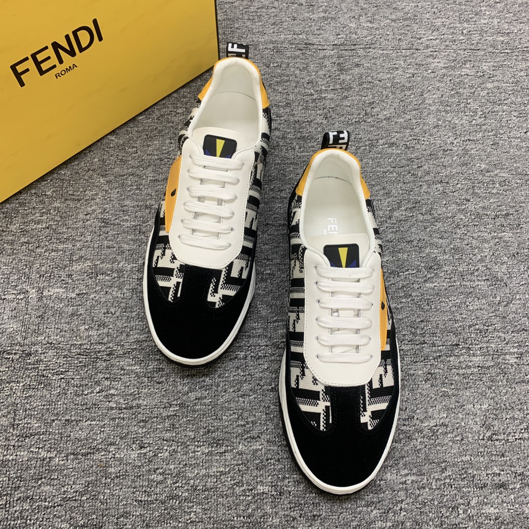 Fendi Style Leather Men's Shoes Lookbook Reference image 2