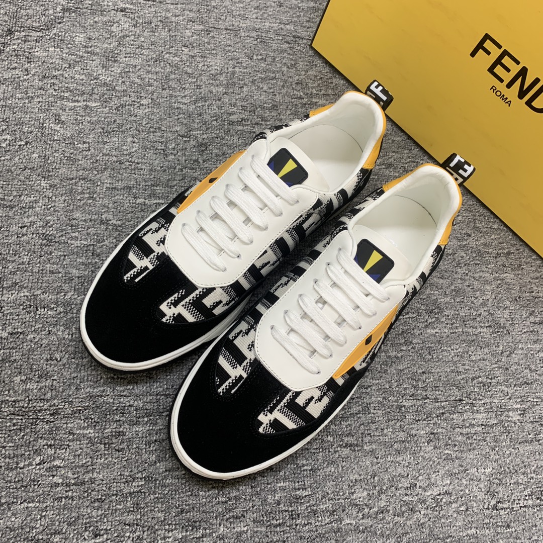 Fendi Style Leather Men's Shoes style reference detail image 3 from source 781732