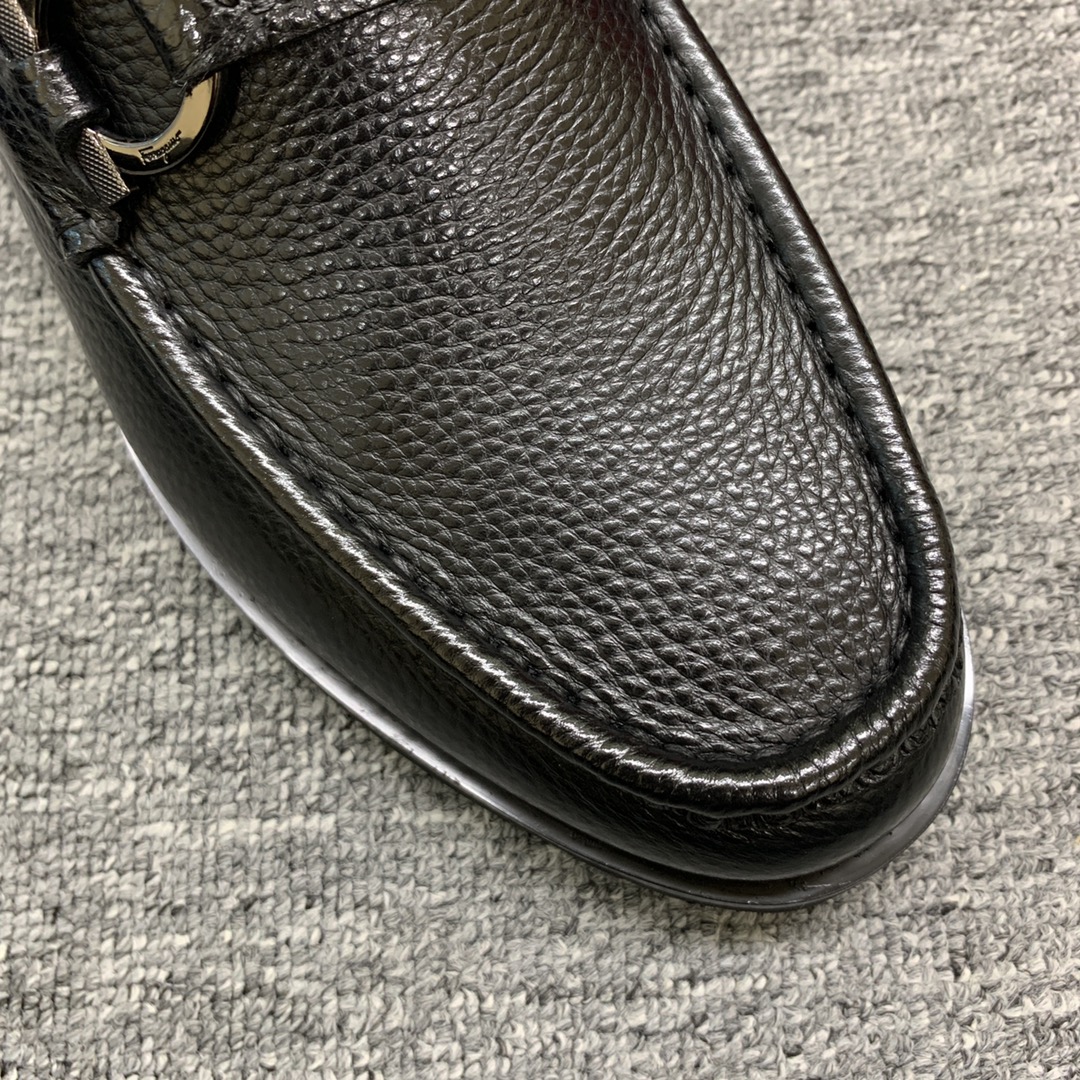 Ferragamo Style Leather Men's Shoes Men's Shoes Men's Shoes detail image 8 from source 783412