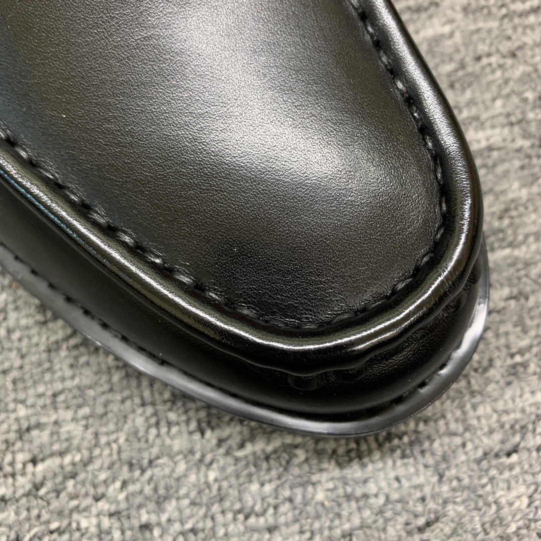 Ferragamo Style Leather Men's Shoes Men's Shoes Men's Shoes detail image 8 from source 783406