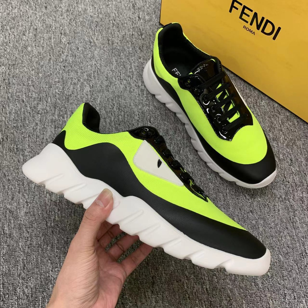 Fendi Style Leather Men's Shoes style reference detail image 5 from source 781723