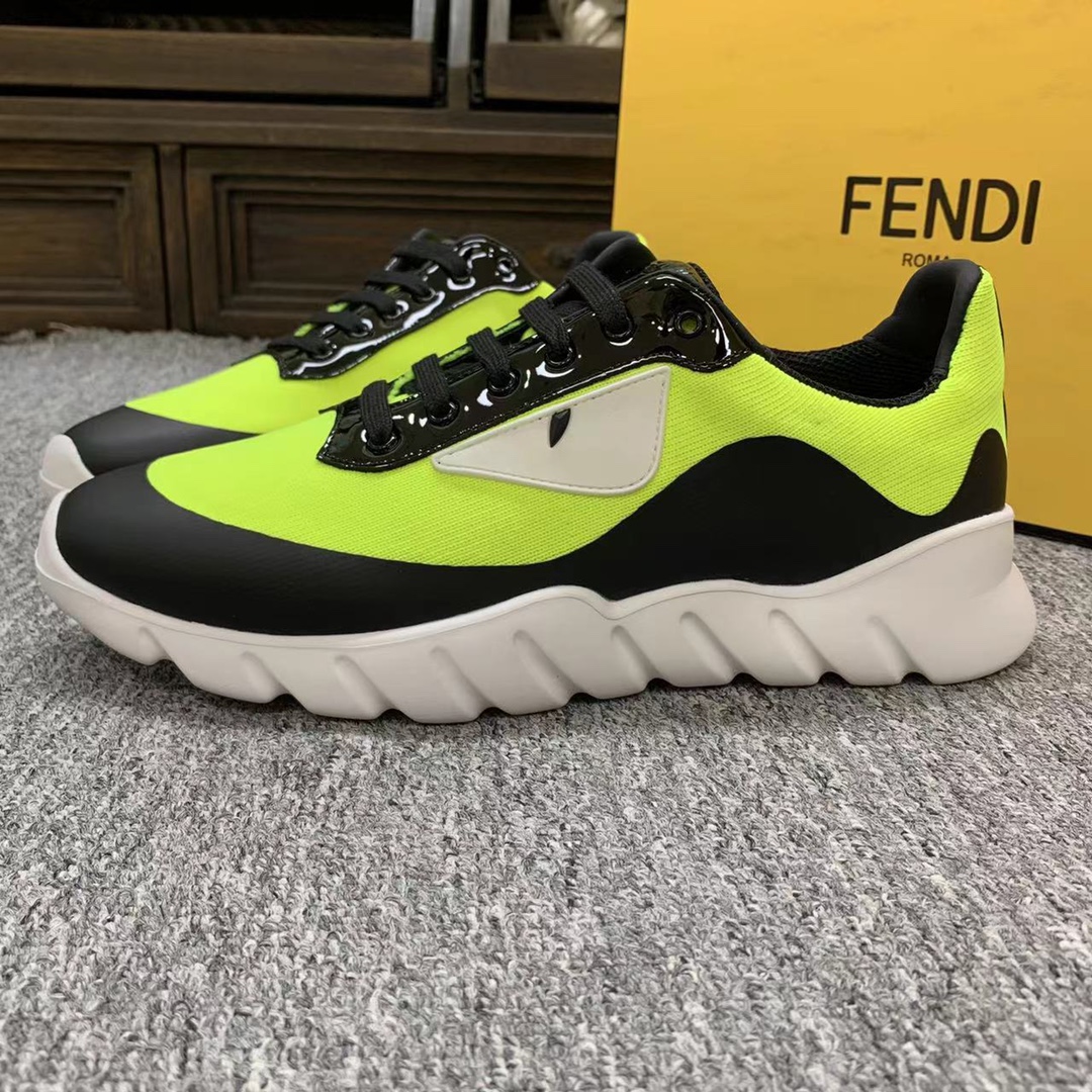 Fendi Style Leather Men's Shoes style reference detail image 4 from source 781723