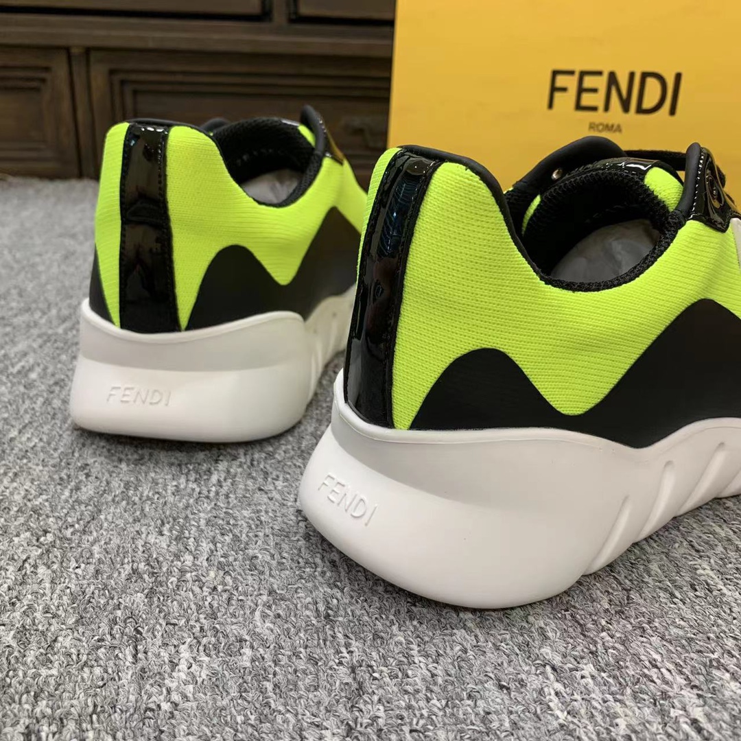Fendi Style Leather Men's Shoes style reference detail image 9 from source 781723