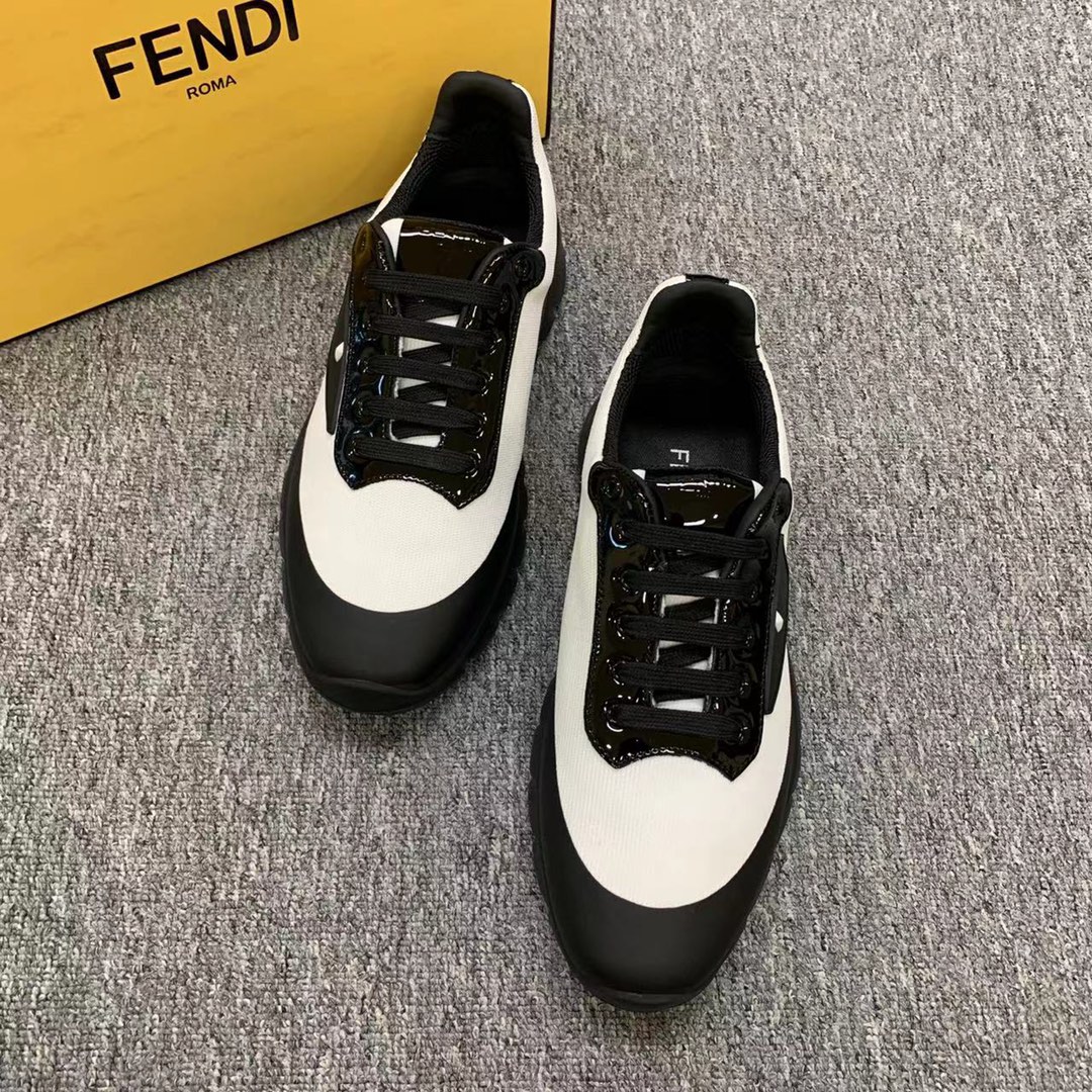 Fendi Style Leather Men's Shoes Lookbook Reference image 2