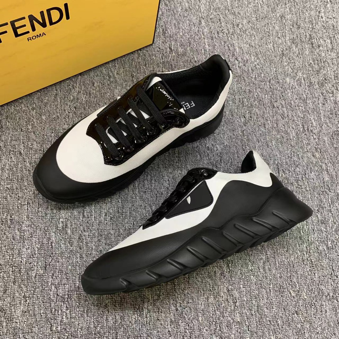 Fendi Style Leather Men's Shoes style reference detail image 6 from source 781727