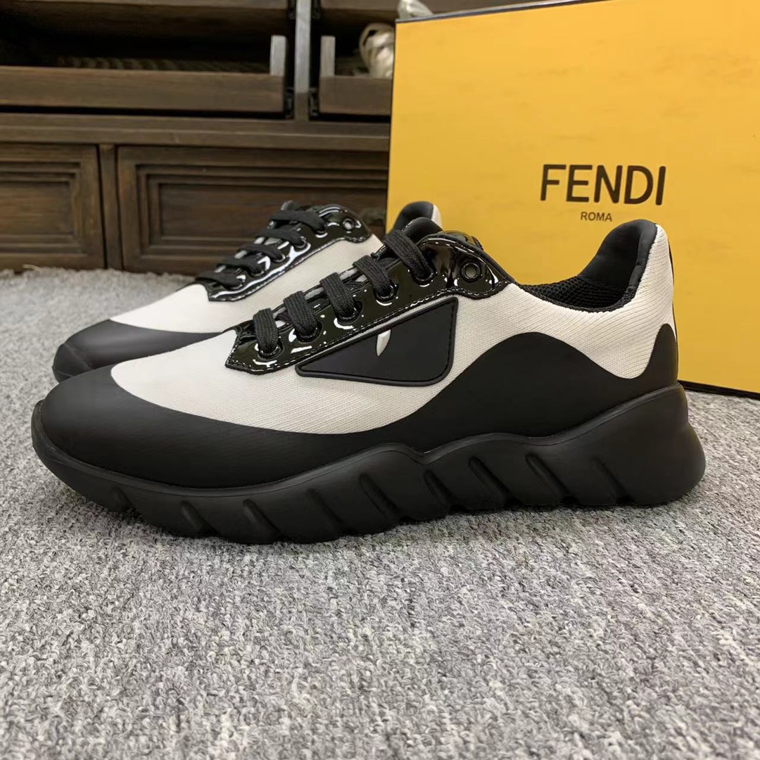 Fendi Style Leather Men's Shoes style reference detail image 4 from source 781727