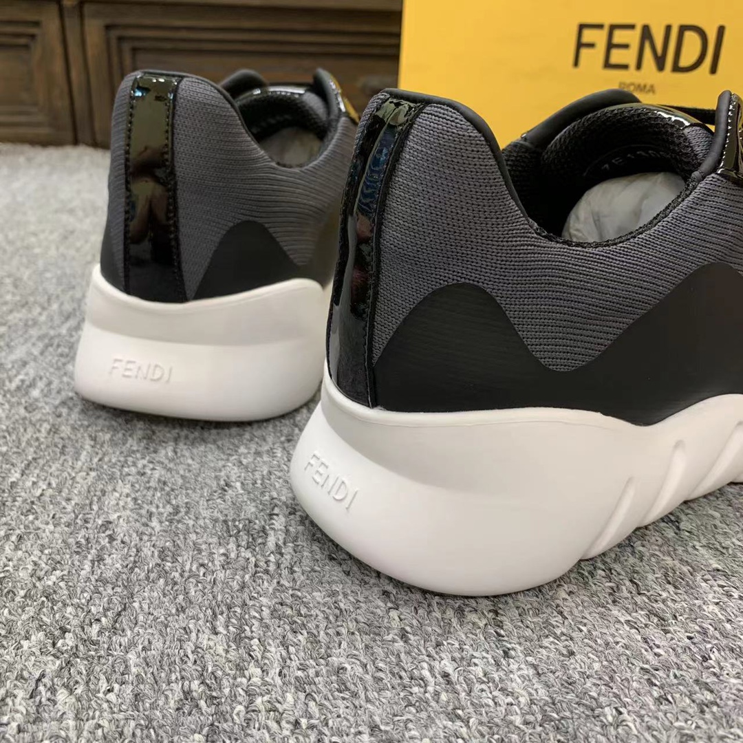 Fendi Style Leather Men's Shoes style reference detail image 9 from source 781719
