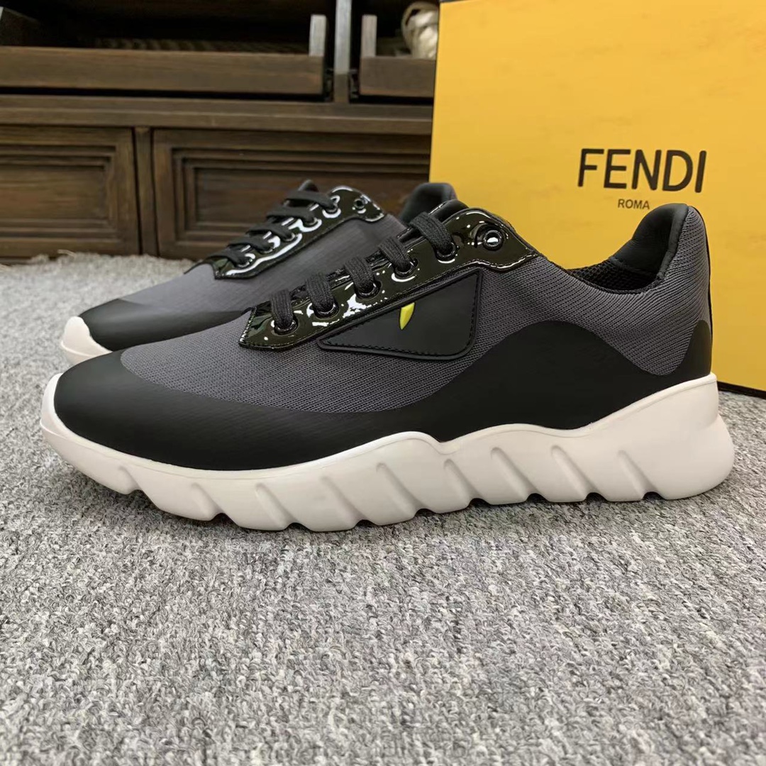 Fendi Style Leather Men's Shoes style reference detail image 4 from source 781719