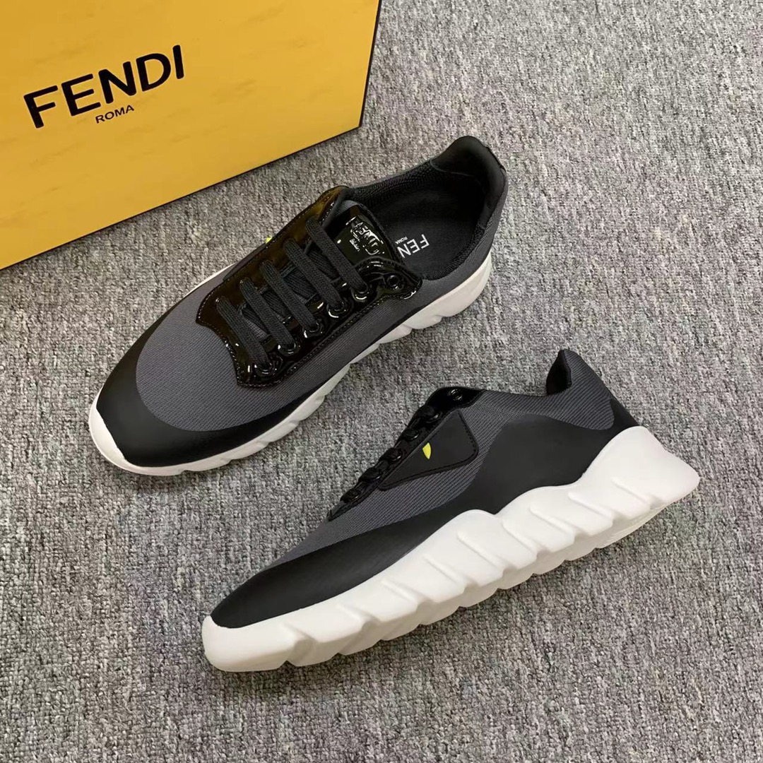 Fendi Style Leather Men's Shoes style reference detail image 6 from source 781719