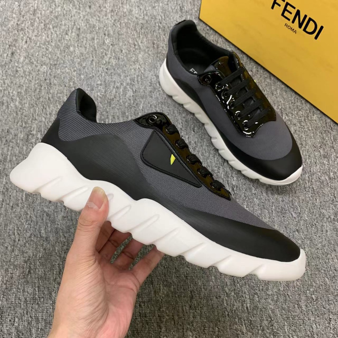 Fendi Style Leather Men's Shoes style reference detail image 5 from source 781719