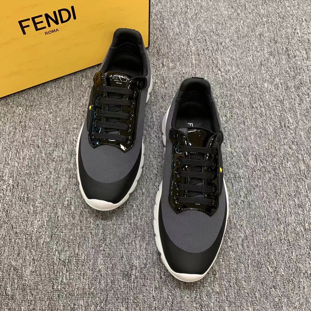 Fendi Style Leather Men's Shoes Lookbook Reference image 2
