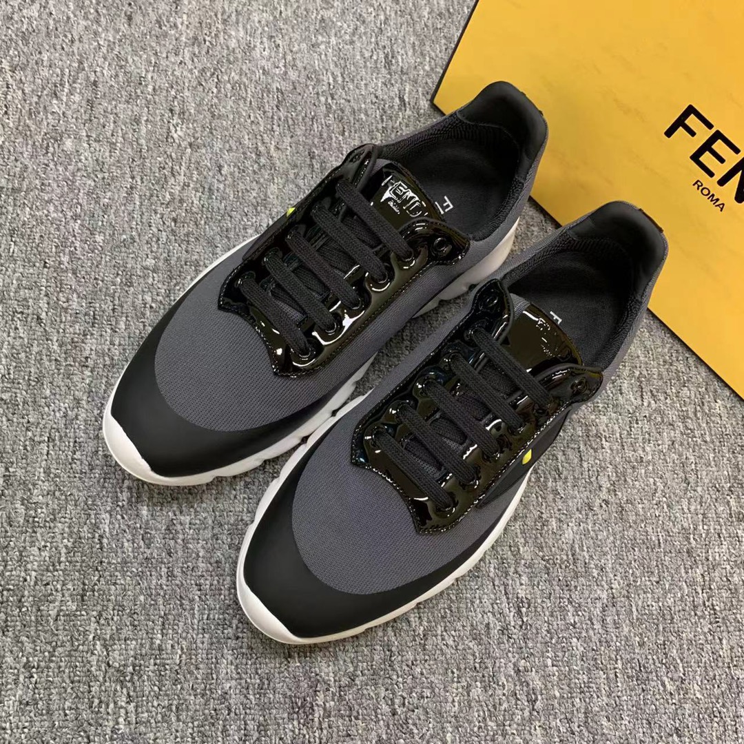 Fendi Style Leather Men's Shoes style reference detail image 3 from source 781719