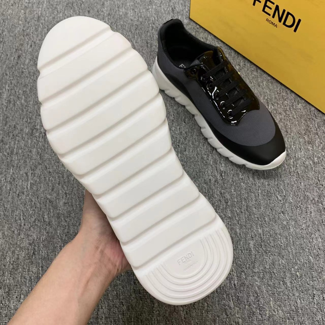 Fendi Style Leather Men's Shoes style reference detail image 7 from source 781719
