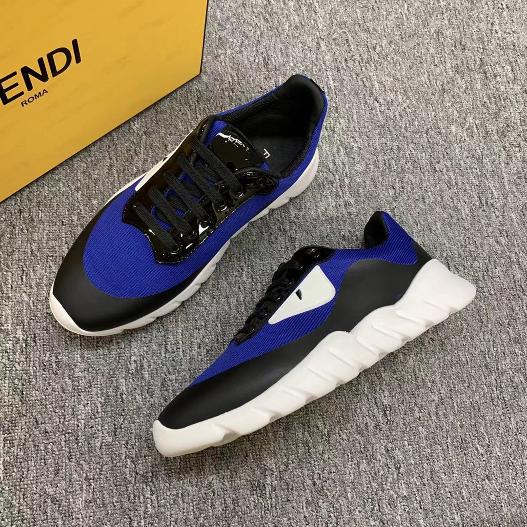 Fendi Style Leather Men's Shoes style reference detail image 6 from source 781734