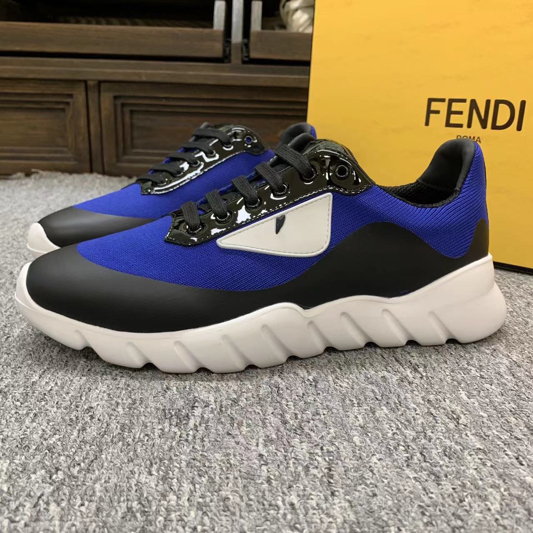 Fendi Style Leather Men's Shoes style reference detail image 4 from source 781734
