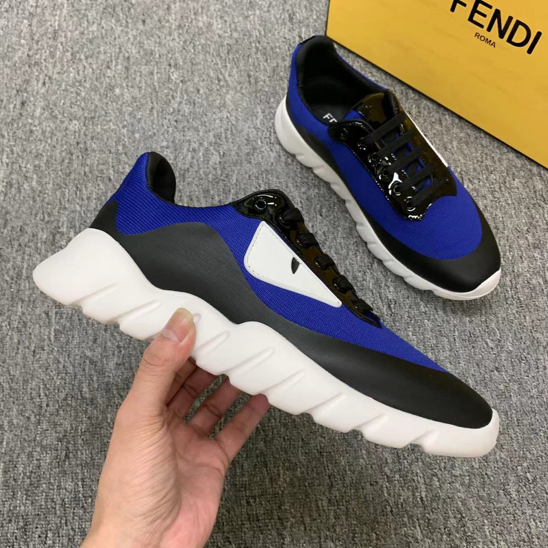 Fendi Style Leather Men's Shoes style reference detail image 5 from source 781734