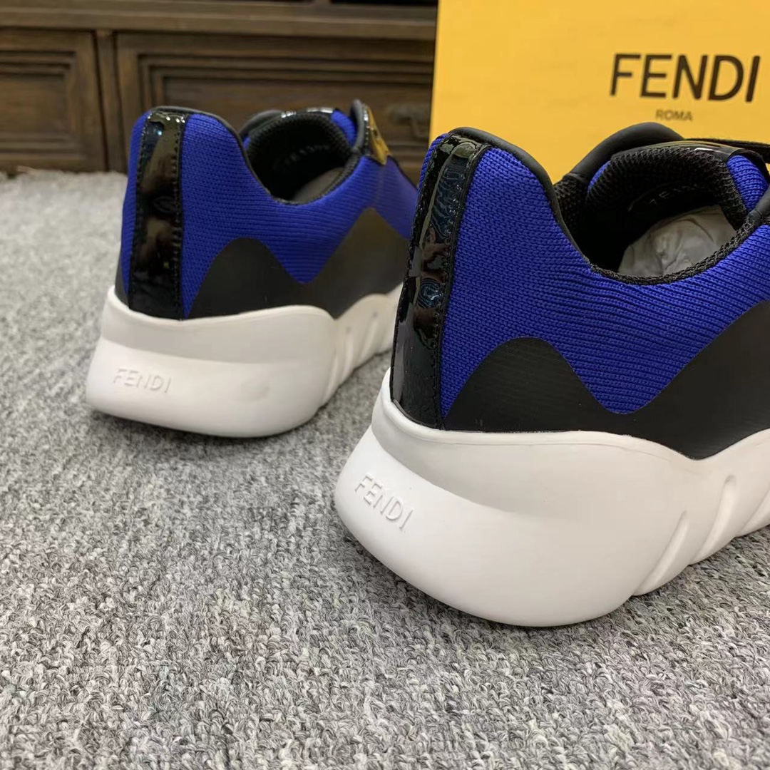 Fendi Style Leather Men's Shoes style reference detail image 9 from source 781734