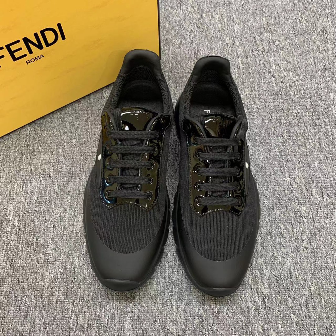 Fendi Style Leather Men's Shoes Lookbook Reference image 1