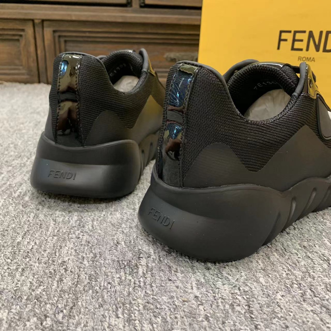 Fendi Style Leather Men's Shoes style reference detail image 9 from source 781731