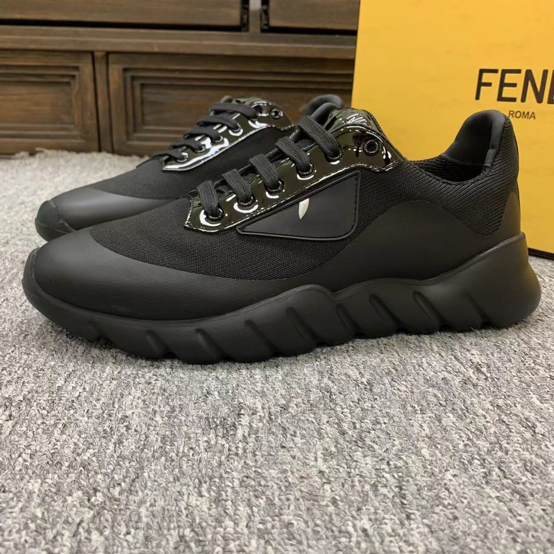 Fendi Style Leather Men's Shoes style reference detail image 4 from source 781731