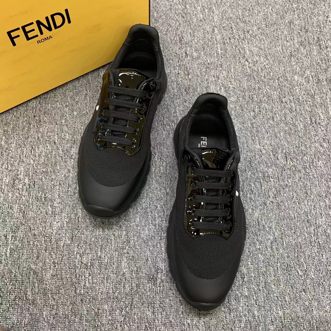 Fendi Style Leather Men's Shoes Lookbook Reference image 2
