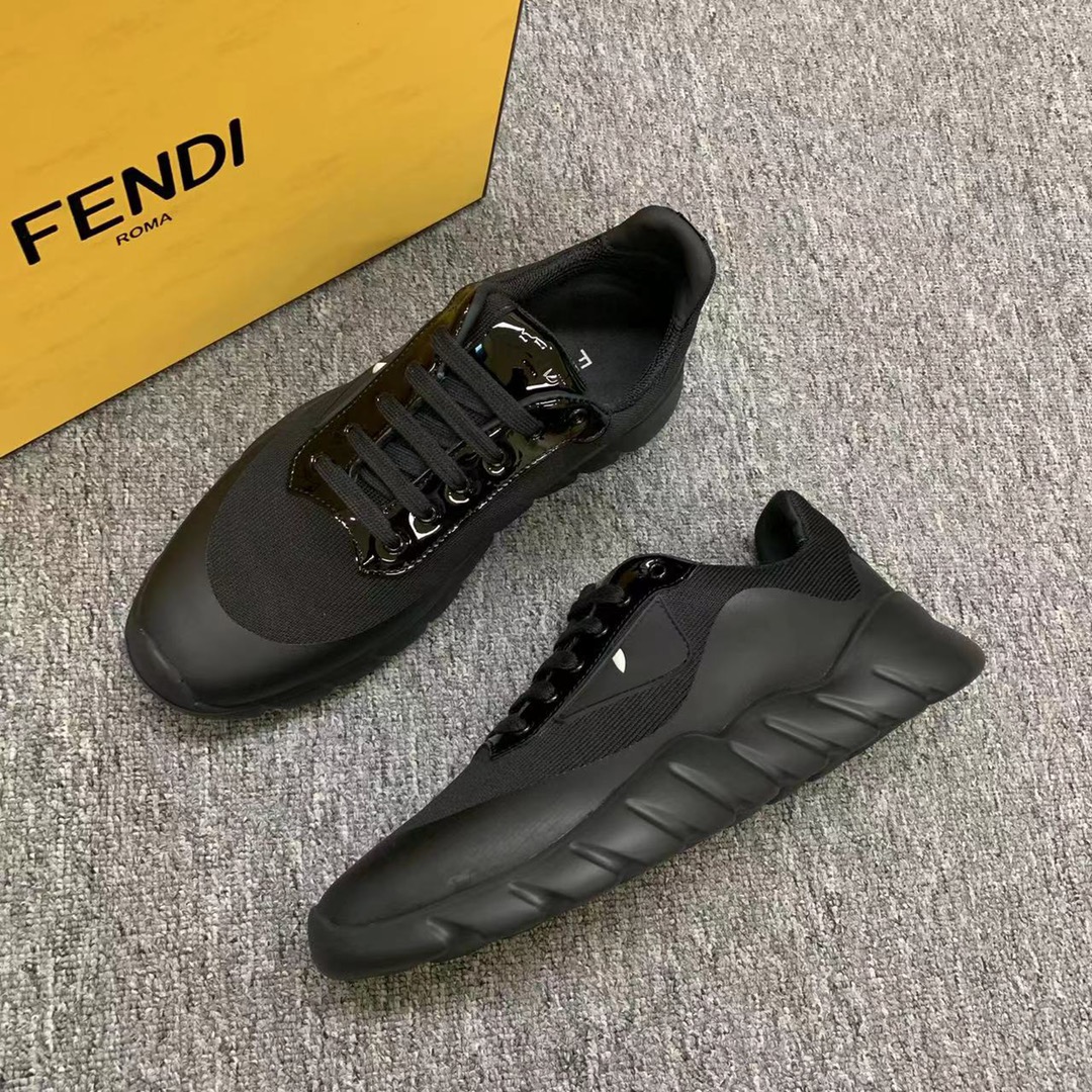 Fendi Style Leather Men's Shoes style reference detail image 6 from source 781731