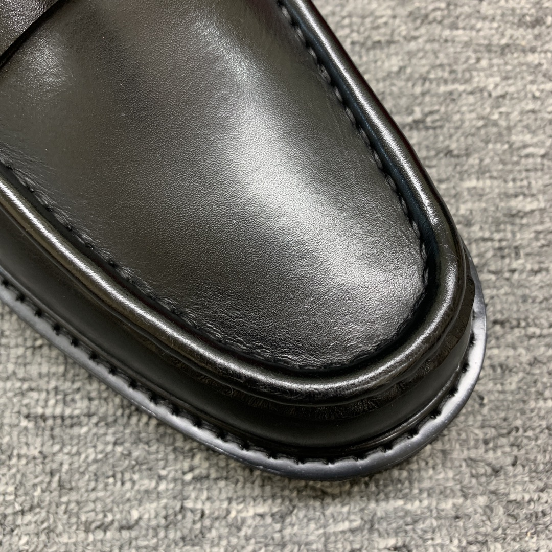 Ferragamo Style Leather Men's Shoes Men's Shoes Men's Shoes detail image 8 from source 783391