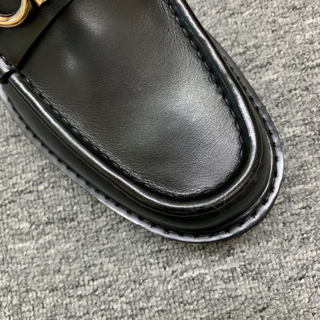 Ferragamo Style Leather Men's Shoes Men's Shoes Men's Shoes detail image 8 from source 783396