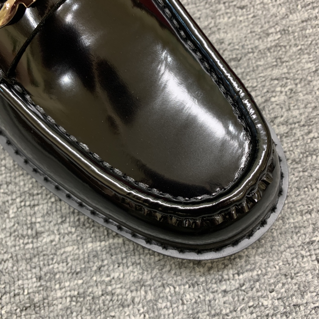 Ferragamo Style Leather Men's Shoes Men's Shoes Men's Shoes detail image 8 from source 783385