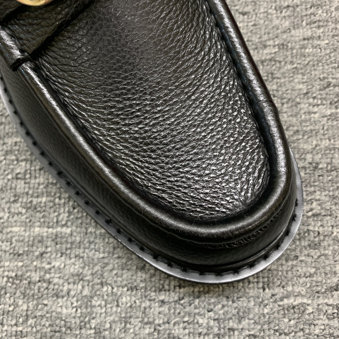 Ferragamo Style Leather Men's Shoes Men's Shoes Men's Shoes detail image 8 from source 783393