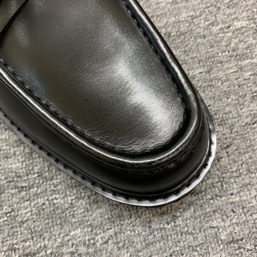 Ferragamo Style Leather Men's Shoes Men's Shoes Men's Shoes detail image 8 from source 783390
