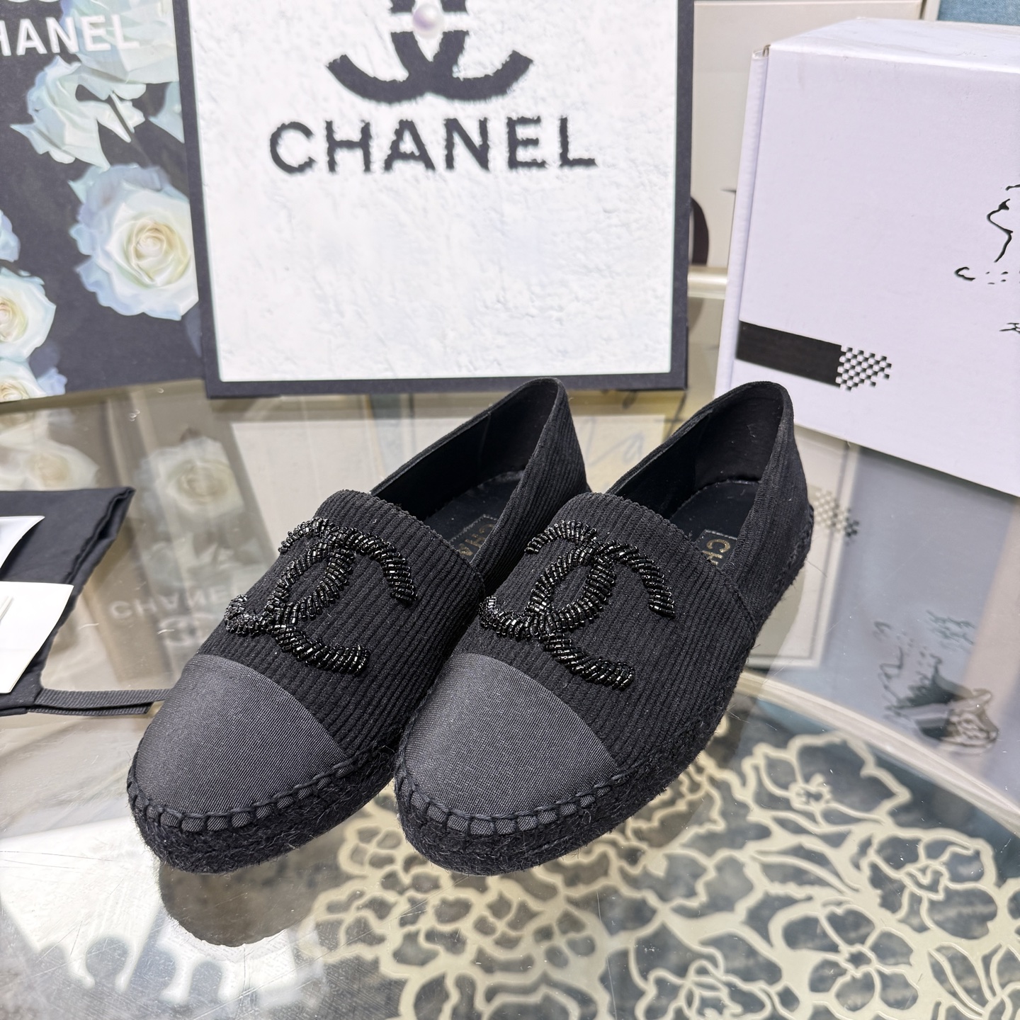 NO:614162,Black vertical striped suede beads, fisherman shoes, espadrilles19860909黑色竖条纹绒面串珠,渔夫鞋,espadrilles,Women's Shoes